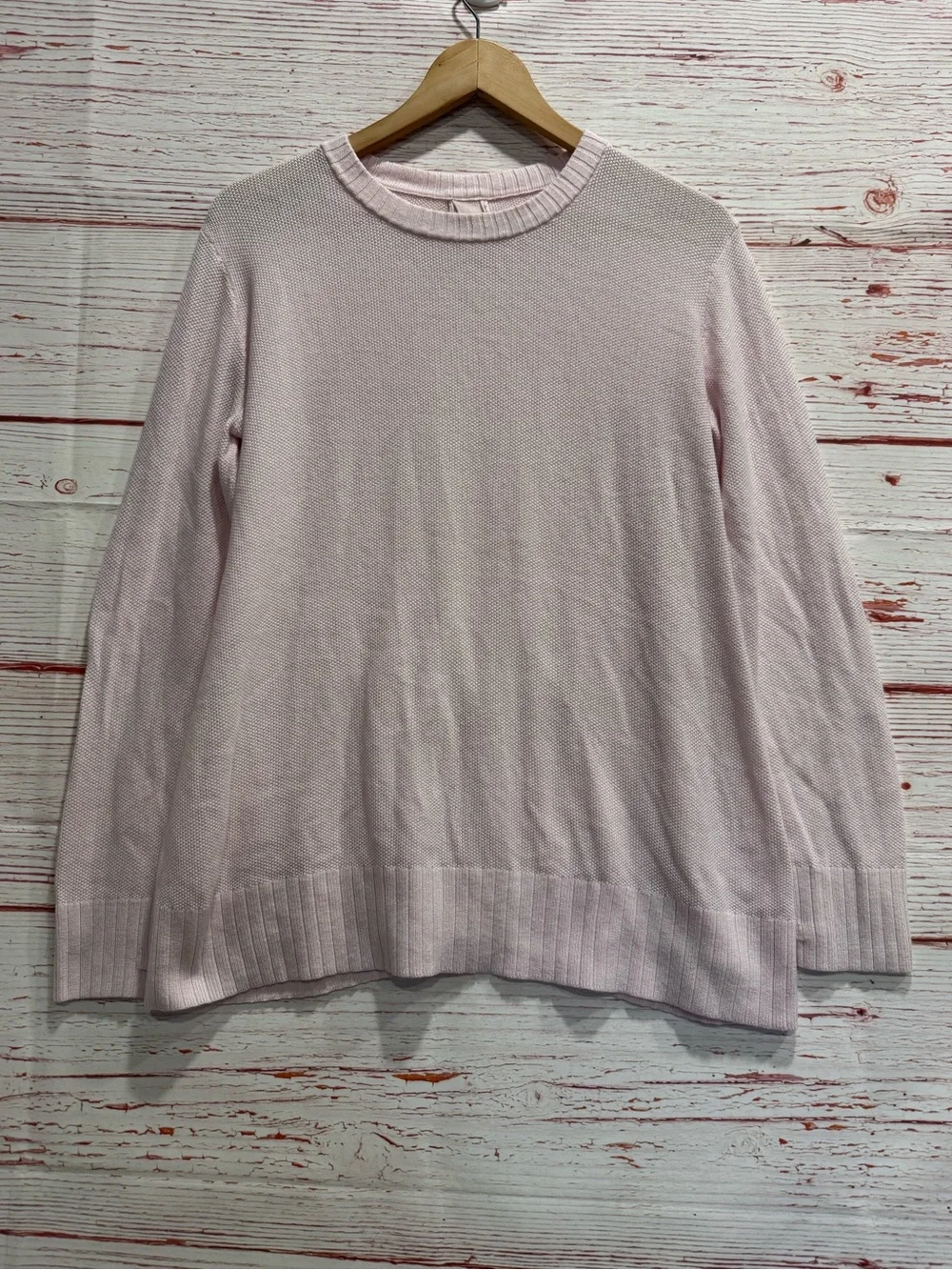 Lululemon Sincerely Yours Sweater in  Pink Glow Sz 8